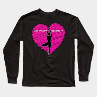 OHM Heart Long Sleeve T-Shirt